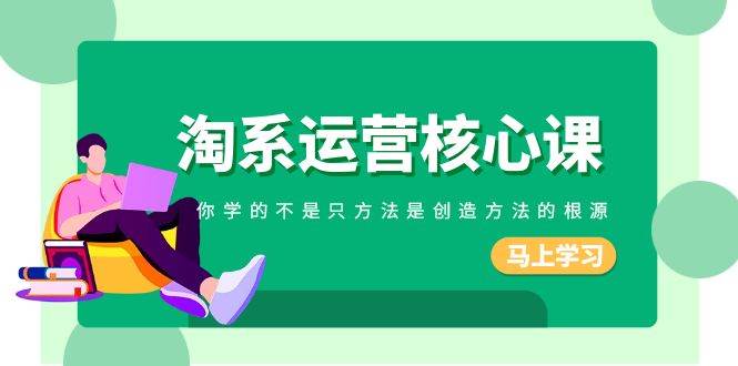 淘系-运营核心课，你学的不是只方法是创造方法的根源（190节课）汇创项目库-网创项目资源站-副业项目-创业项目-搞钱项目汇创项目库